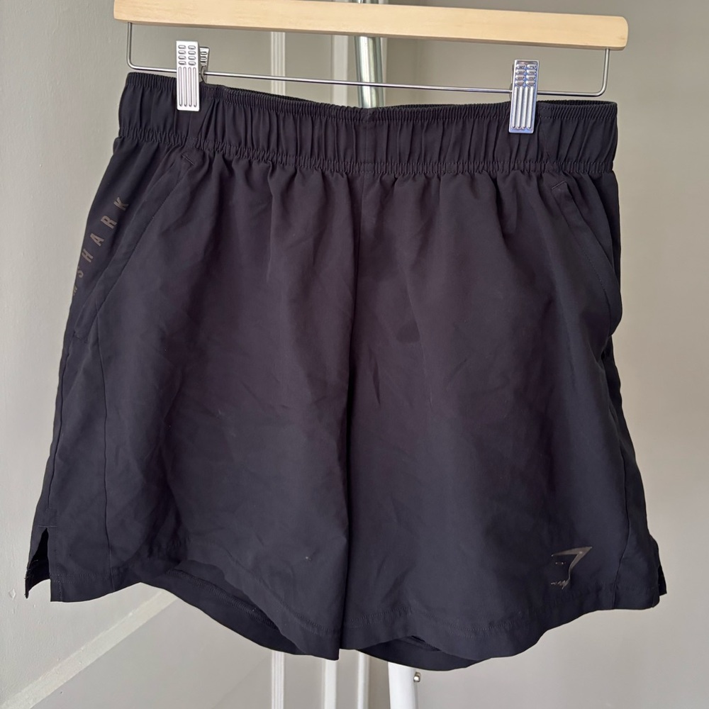 Gymshark Men’s Sz Medium Apex 5" Hybrid Shorts Black